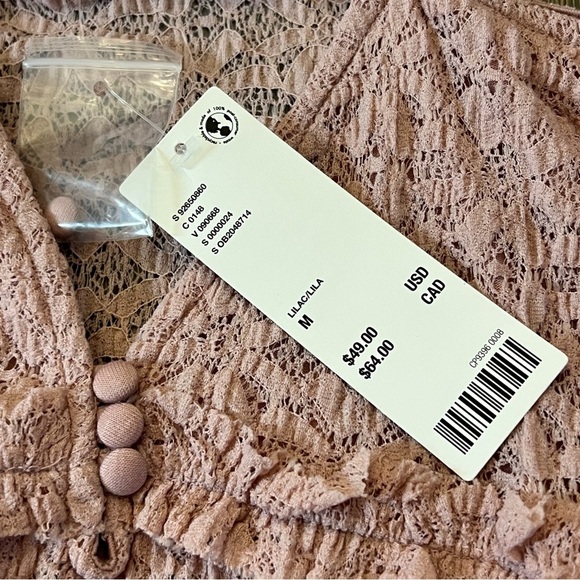 Kimchi Blue Rossie Lace Babydoll Tank Top NWT Size medium - Picture 5 of 16